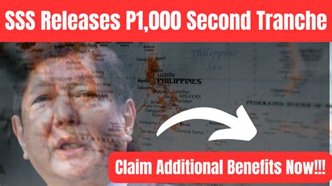 SSS 2nd Tranche: How to Claim P1,000 Additional Benefits.
